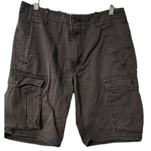 Levi Strauss & Co. Cargo Shorts Men's W31 Casual Green Denim Logo Levi 6 Pockets